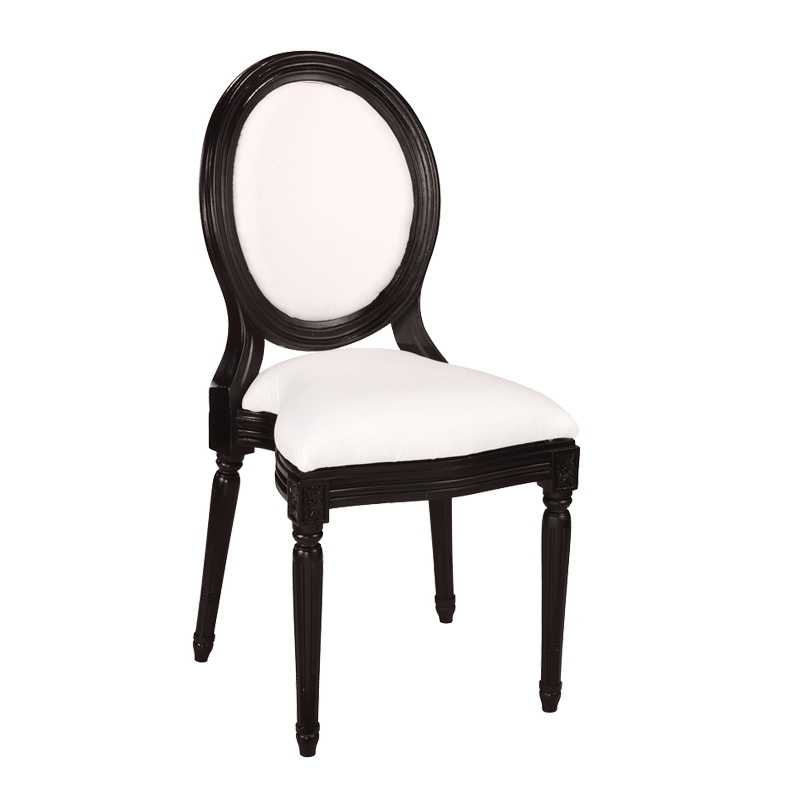 Chaise Montaigne black and white