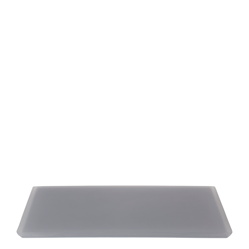 Plateau résine anthracite 30 x 40 cm