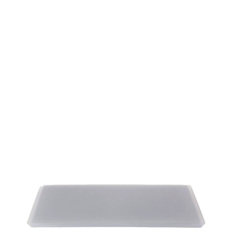 Plateau résine anthracite 20 x 30 cm