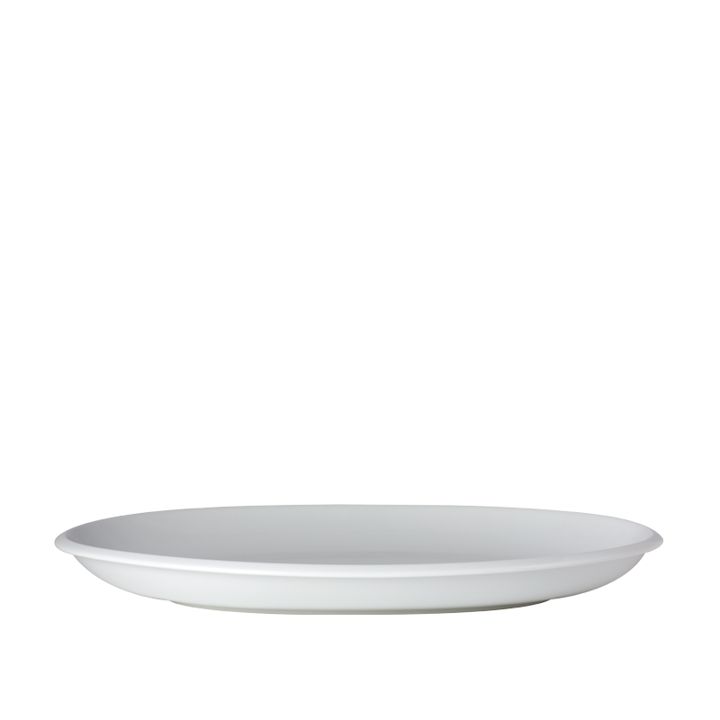 Plat porcelaine ovale  31 x 45 cm
