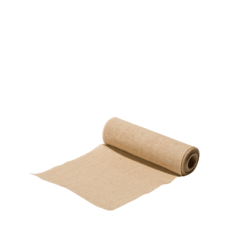 Chemin de table façon toile de jute 30 cm x 5 m