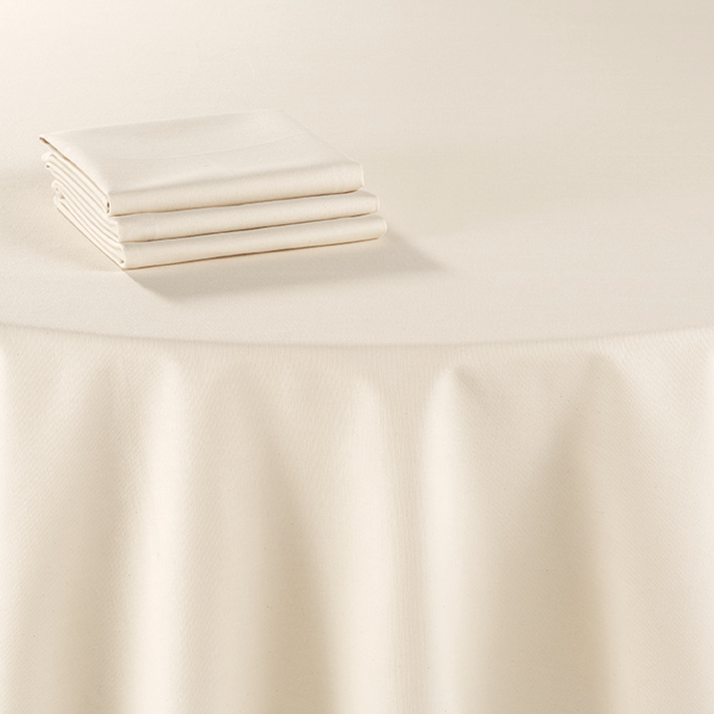 Nappe Riviera blanche ronde Ø 310 cm