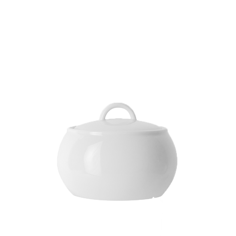 Sucrier porcelaine blanche