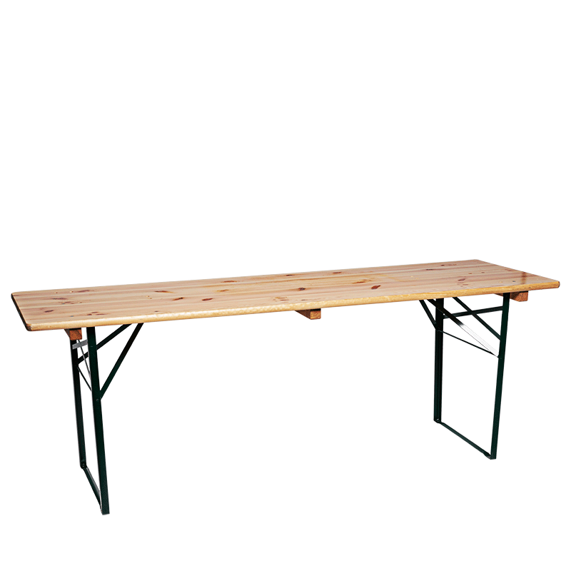 Table kermesse 220 x 80 cm