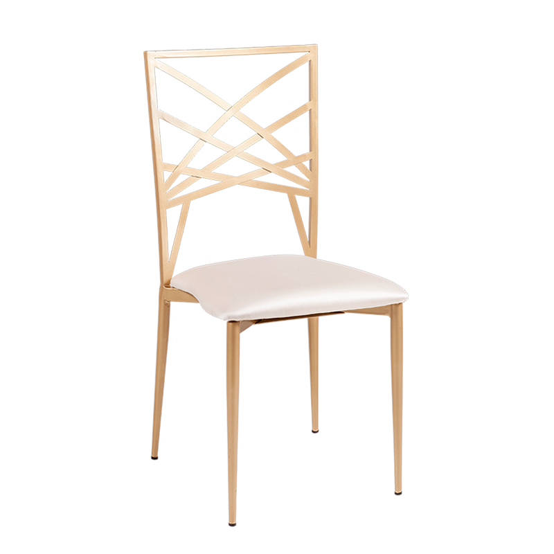Chaise Beverly assise crème