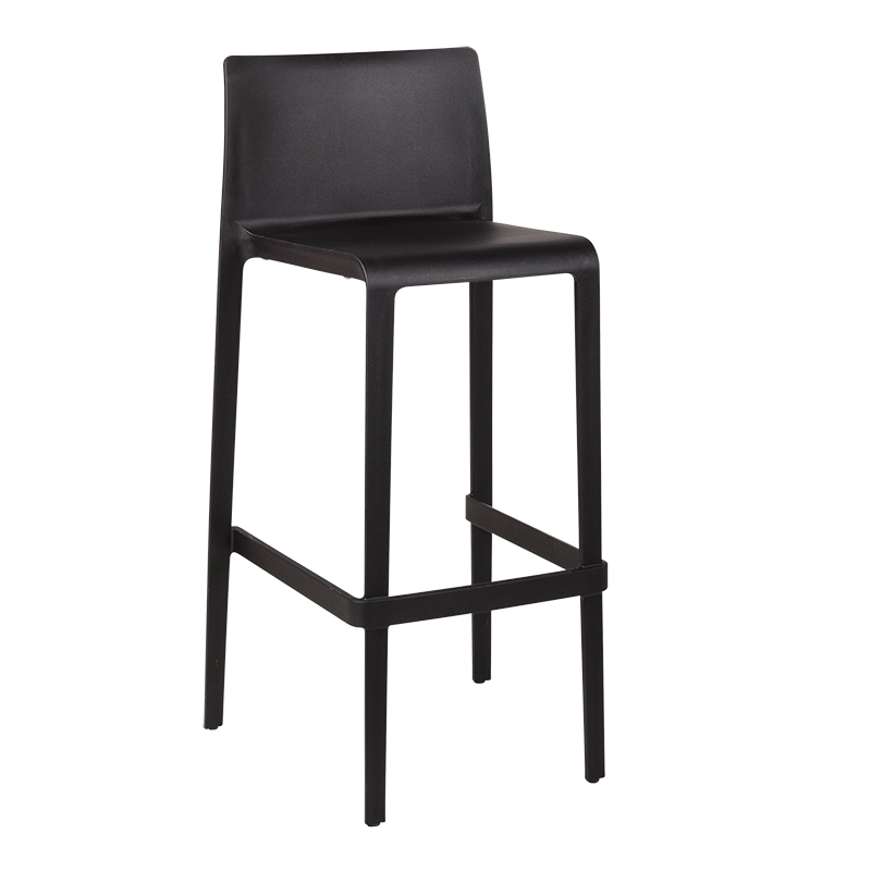 Chaise haute Sila blanche H 100 cm