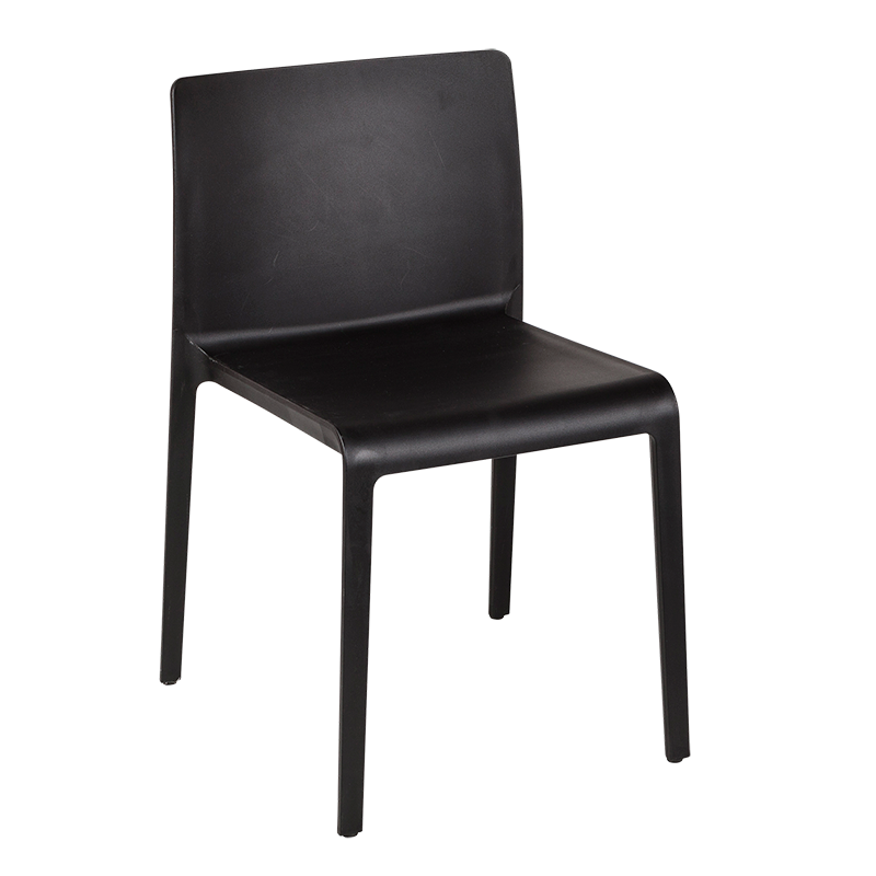 Chaise haute Sila blanche H 100 cm