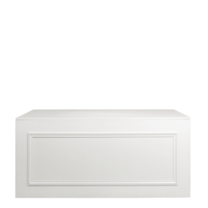 Buffet pliant Moulure blanc 100 x 200 cm H 90 cm  - Délai 48h