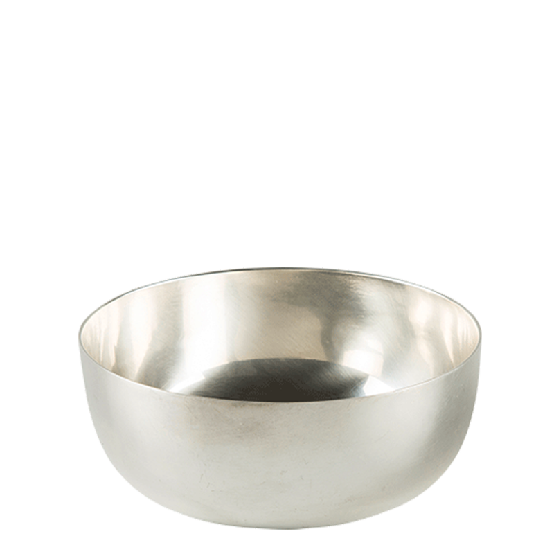 Bol argent Ø 11,5 cm H 5,5 cm 40 cl