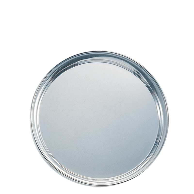 Plateau de service inox 40 cm