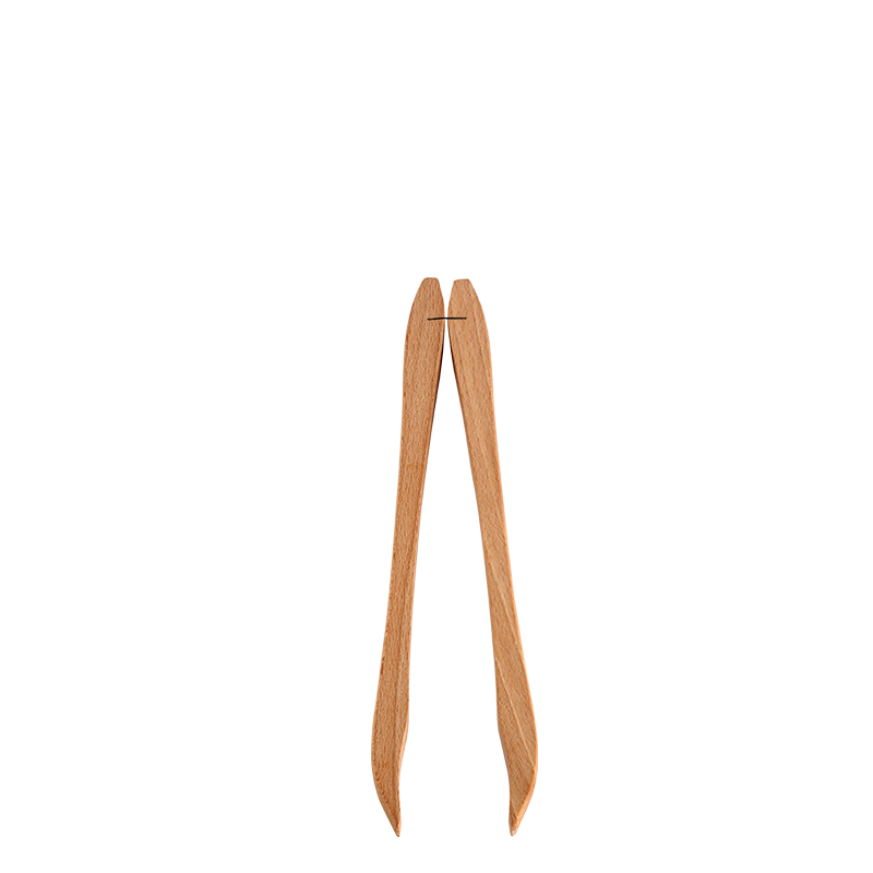 Pince à cornichons en bois H 25 cm