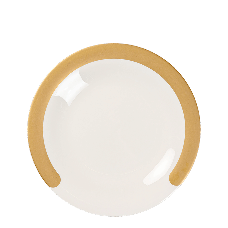 Assiette plate "C" or Ø 27 cm