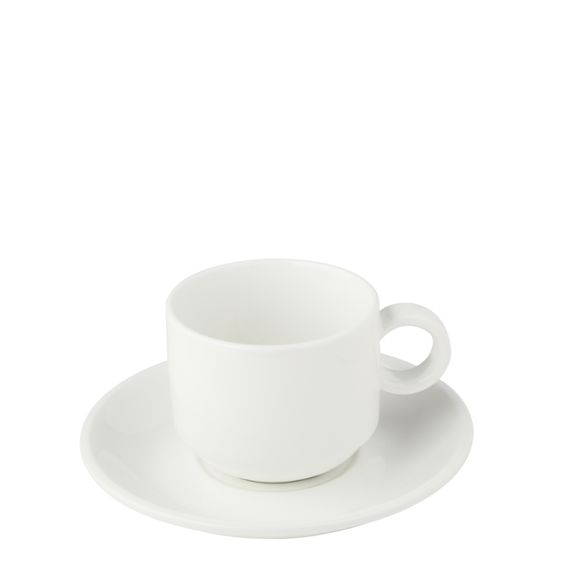 Tasse et sous-tasse à thé Bruges 22 cl