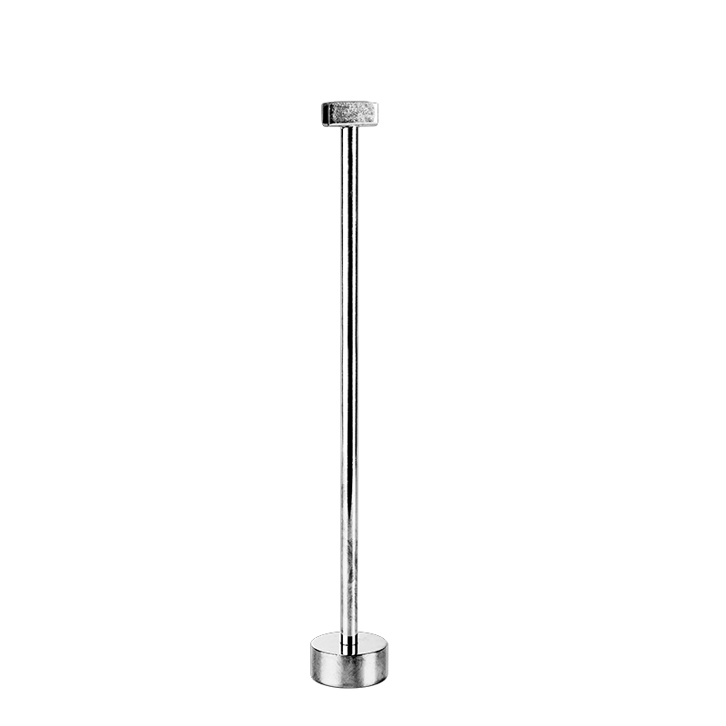 Potelet de table chromé H 31 cm