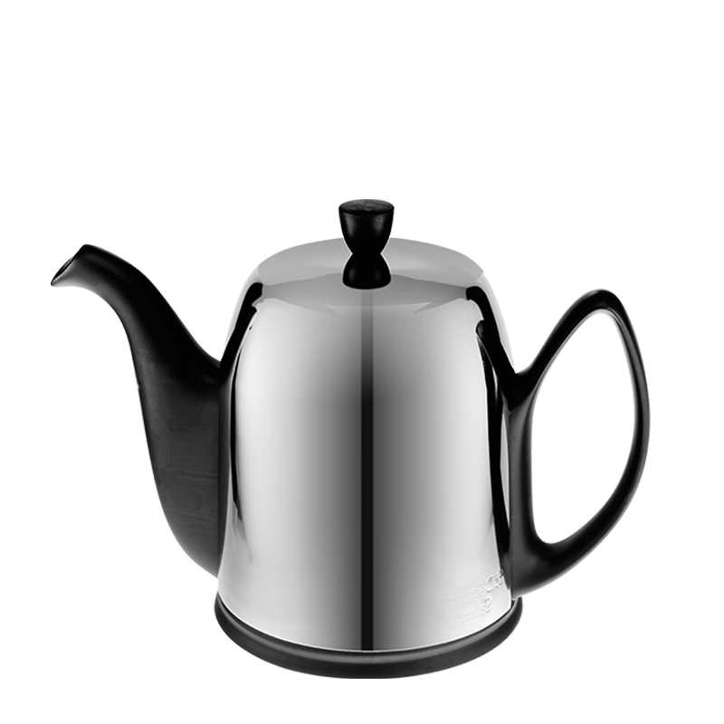 Théière porcelaine Carbone inox 150 cl