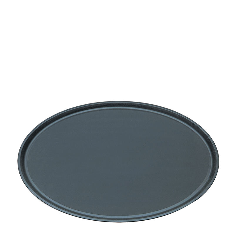 Plateau ovale antidérapant L 68 cm l 55 cm