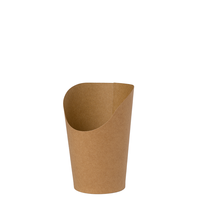 Lot de 50 contenants en kraft H 10,5 cm (150 g) (par 50)