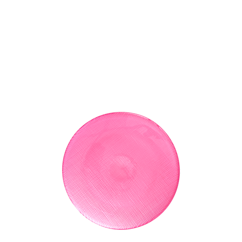 Assiette à pain rose poudré Ø 14 cm