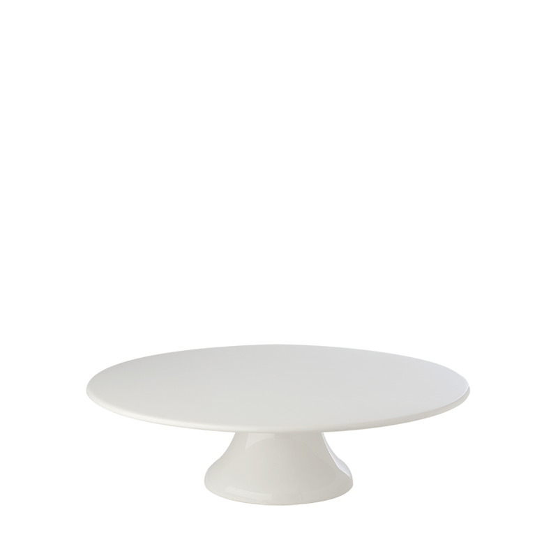 Plat porcelaine sur pied Ø 29.5 cm H 9 cm