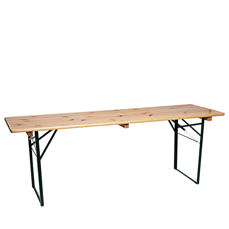 Table kermesse 80 x 220 cm H 78 cm