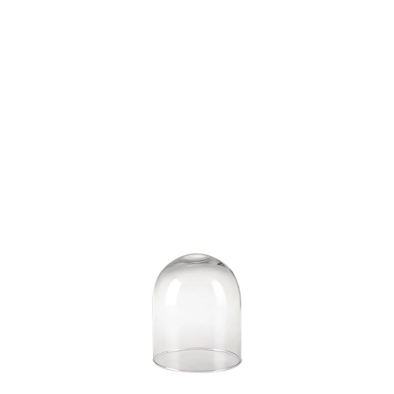 Globe en verre vintage petit format