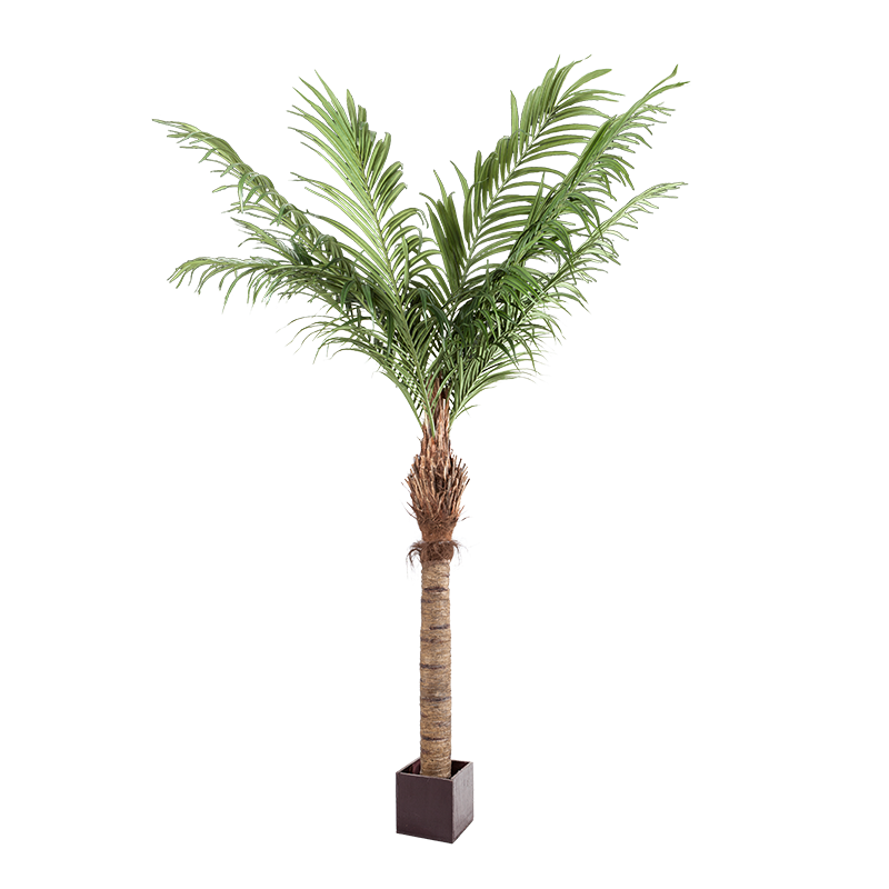 Palmier artificiel H 250 cm avec pot