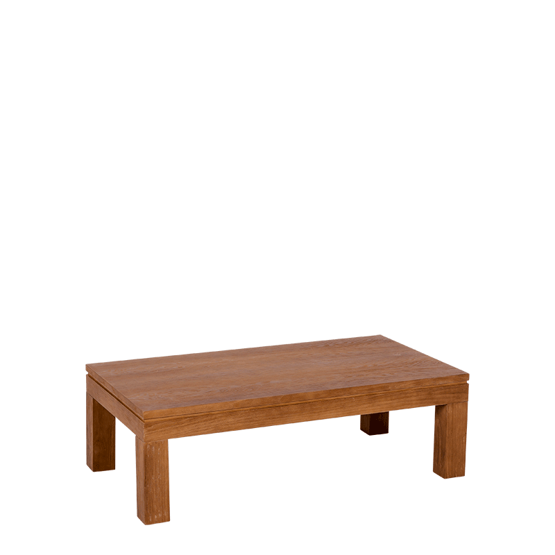 Table basse bois 60 x 110 cm H 35 cm