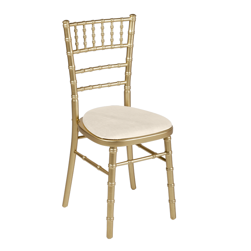 Chaise Bambou or assise écrue