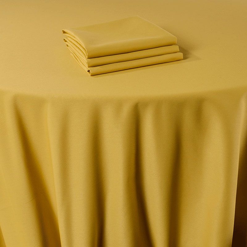Nappe Marjorie jaune 180 x 350 cm ignifugée M1
