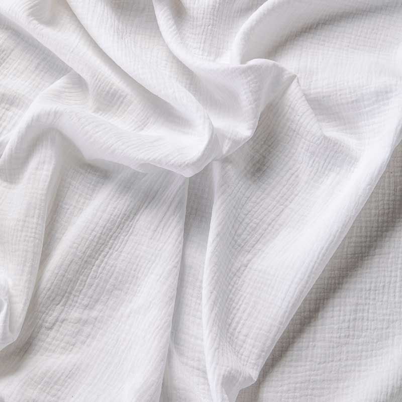 ML Gaze coton blanc larg 130 cm