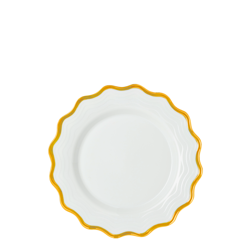 Assiette lunch Gold Flower Ø 22 cm