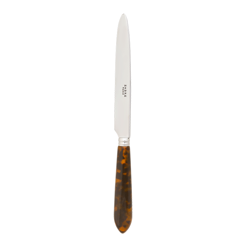 Couteau de table Ambre brun