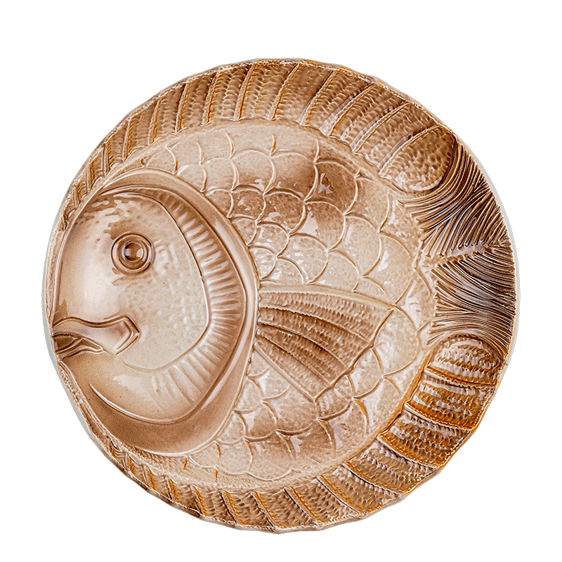 Assiette poisson Vintage Ø 25 cm