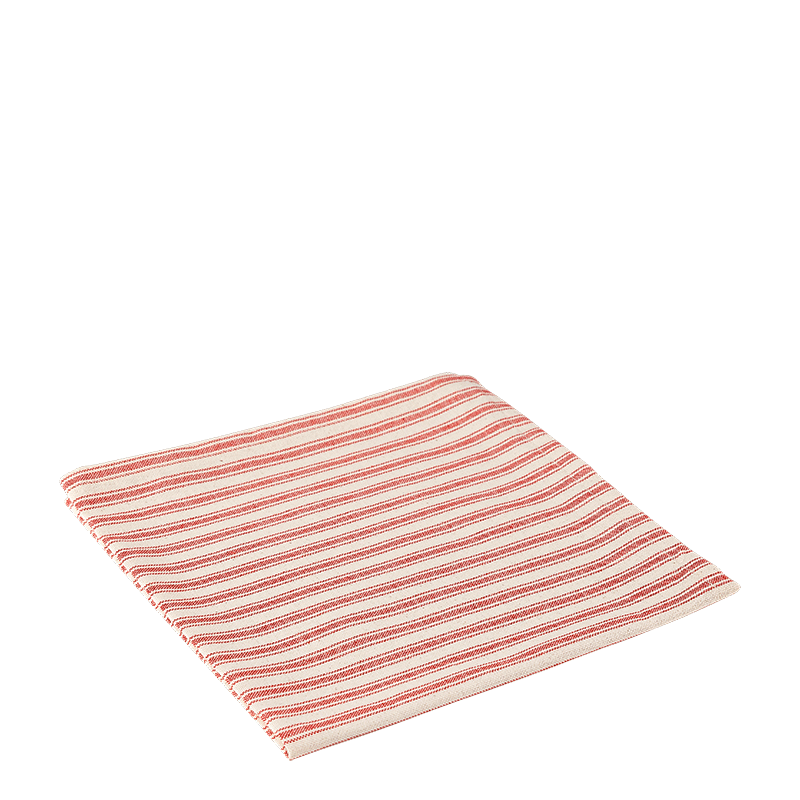 Serviette de table Biarritz rouge 50 x 50 cm