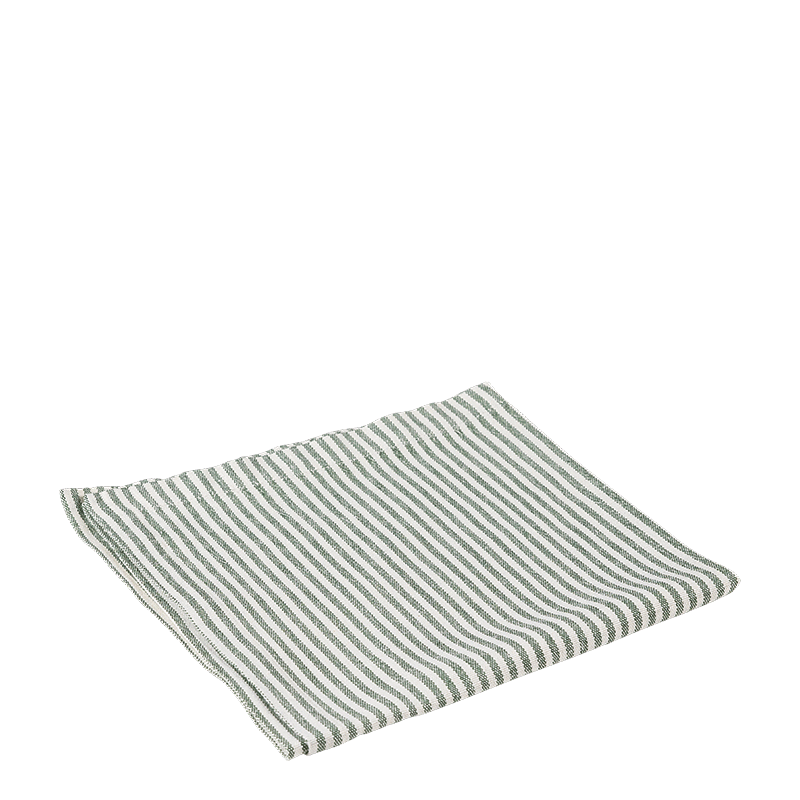 Serviette de table Biarritz vert 50 x 50 cm