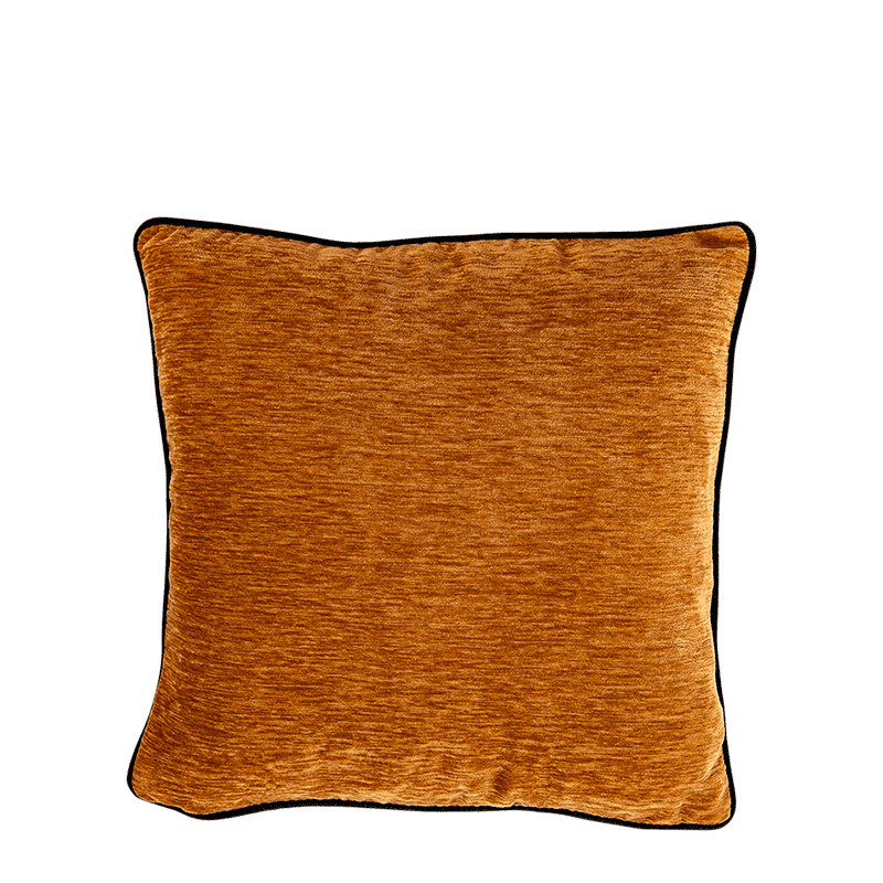 Coussin Velvet bronze 40 x 40 cm