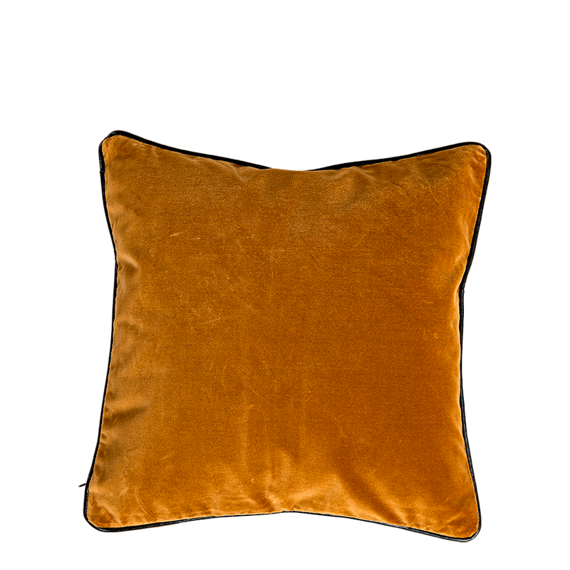 Coussin Velvet bronze 40 x 40 cm