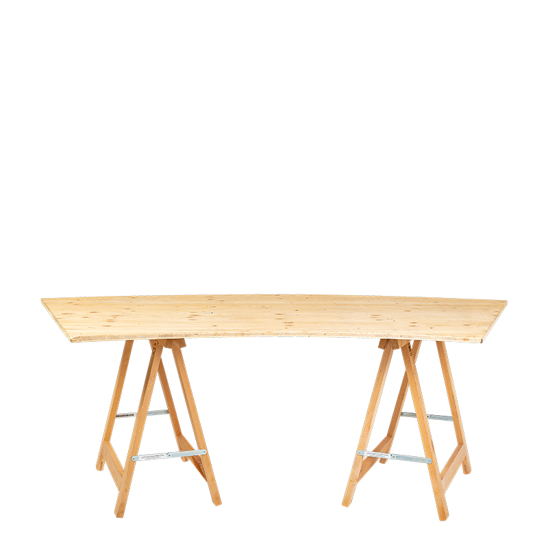 Table Volute 100 x 200 cm H 72 cm