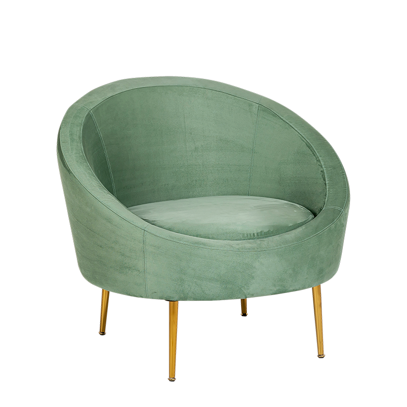 Fauteuil Sofia vert 92 x 82 cm H 78 cm