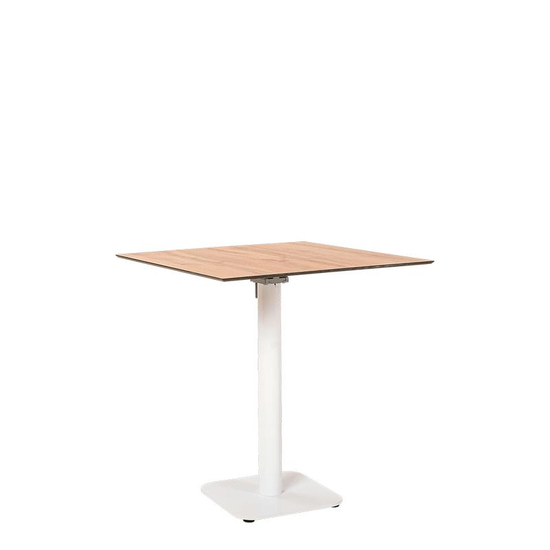 Table Soft bois 70 x 70 cm  H 76 cm (outdoor)
