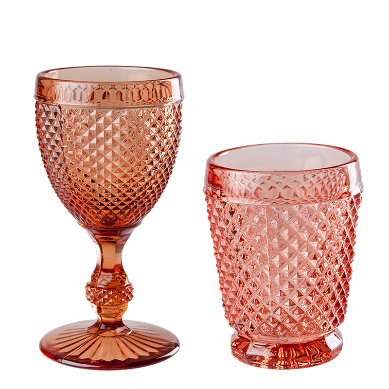 Verres Tourmaline rose