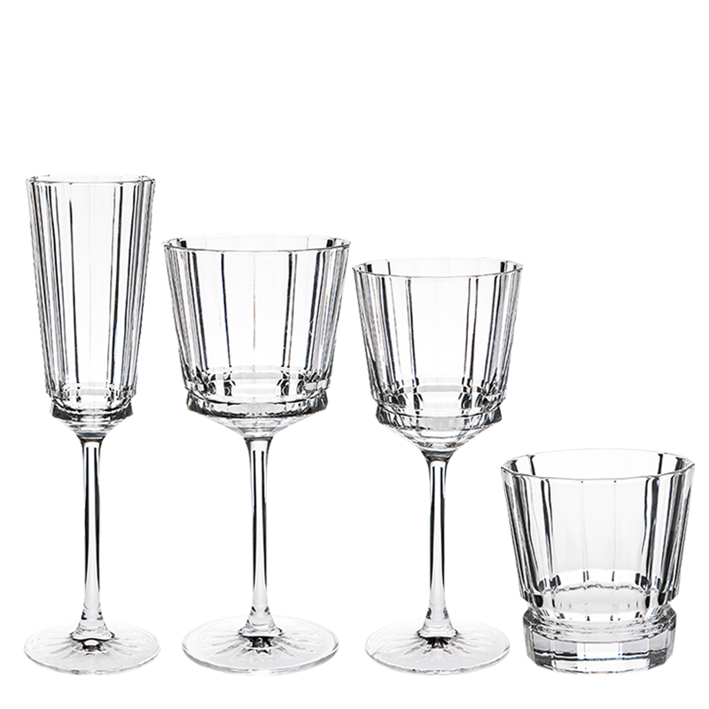 Verre à pied en plastique 15 cl, verre à vin transparent pour buffet,  mariage, traiteur.