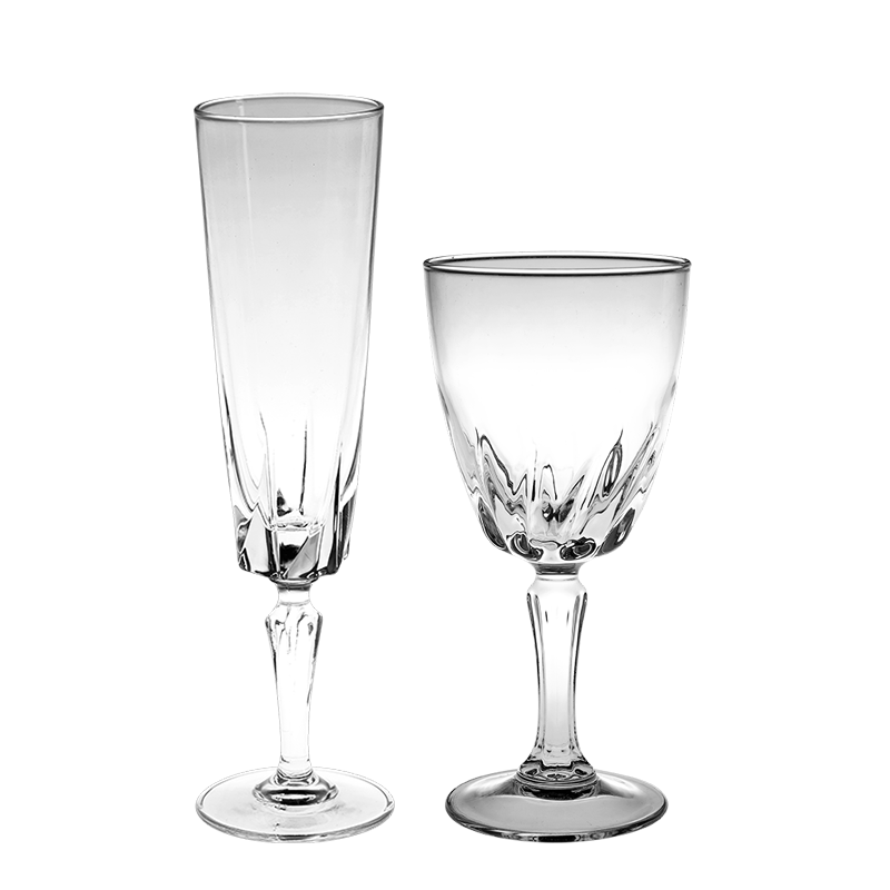 Verres Vintage style Cristal