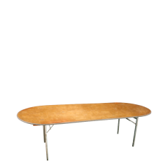 Table ovale 100 x 250 cm