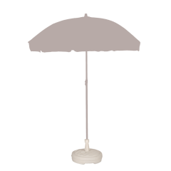 Socle de parasol plastique blanc Ø 43 cm