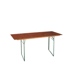 Table rectangulaire 80 x 220 cm H 76 cm