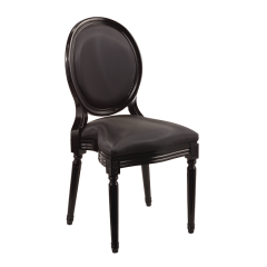 Chaise Montaigne black and black