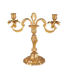 Chandelier Vintage doré