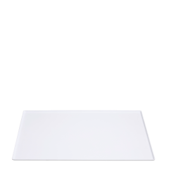 Plateau Soft blanc 40 x 60 cm