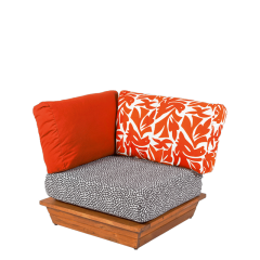 Module d'angle Lounge Katmandou 76 x 76 cm H 70 cm